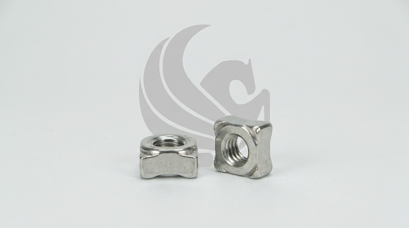 Lasmoer M5, DIN 928 (RVS)